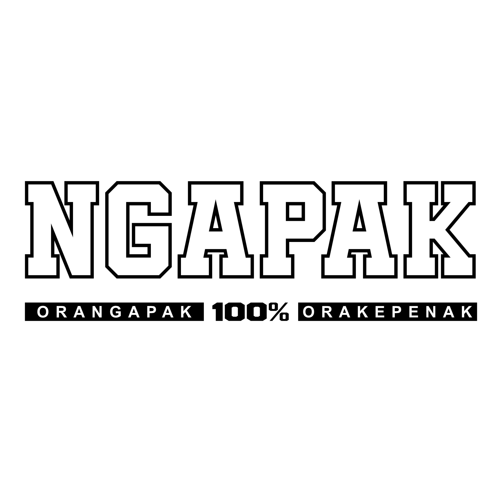 NGAPAK 100%